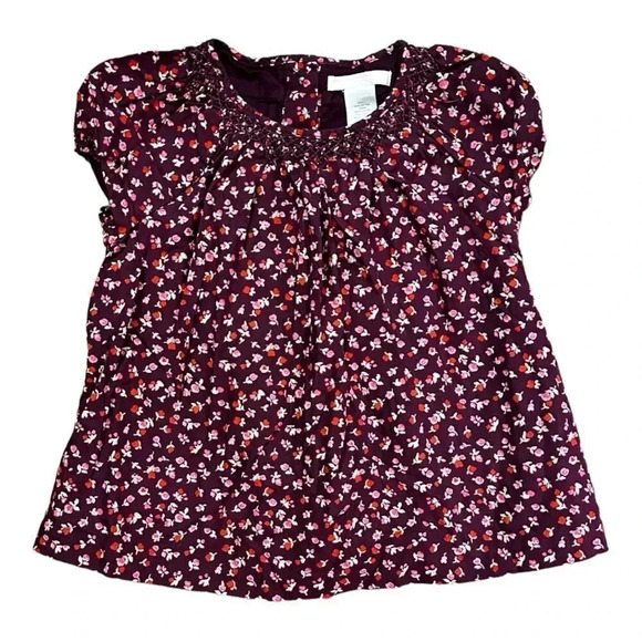 Janie and Jack Other - Janie & Jack | Floral Swing Cut Blouse (5)